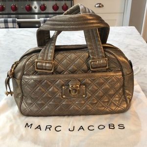 Marc Jacobs quilted leather satchel